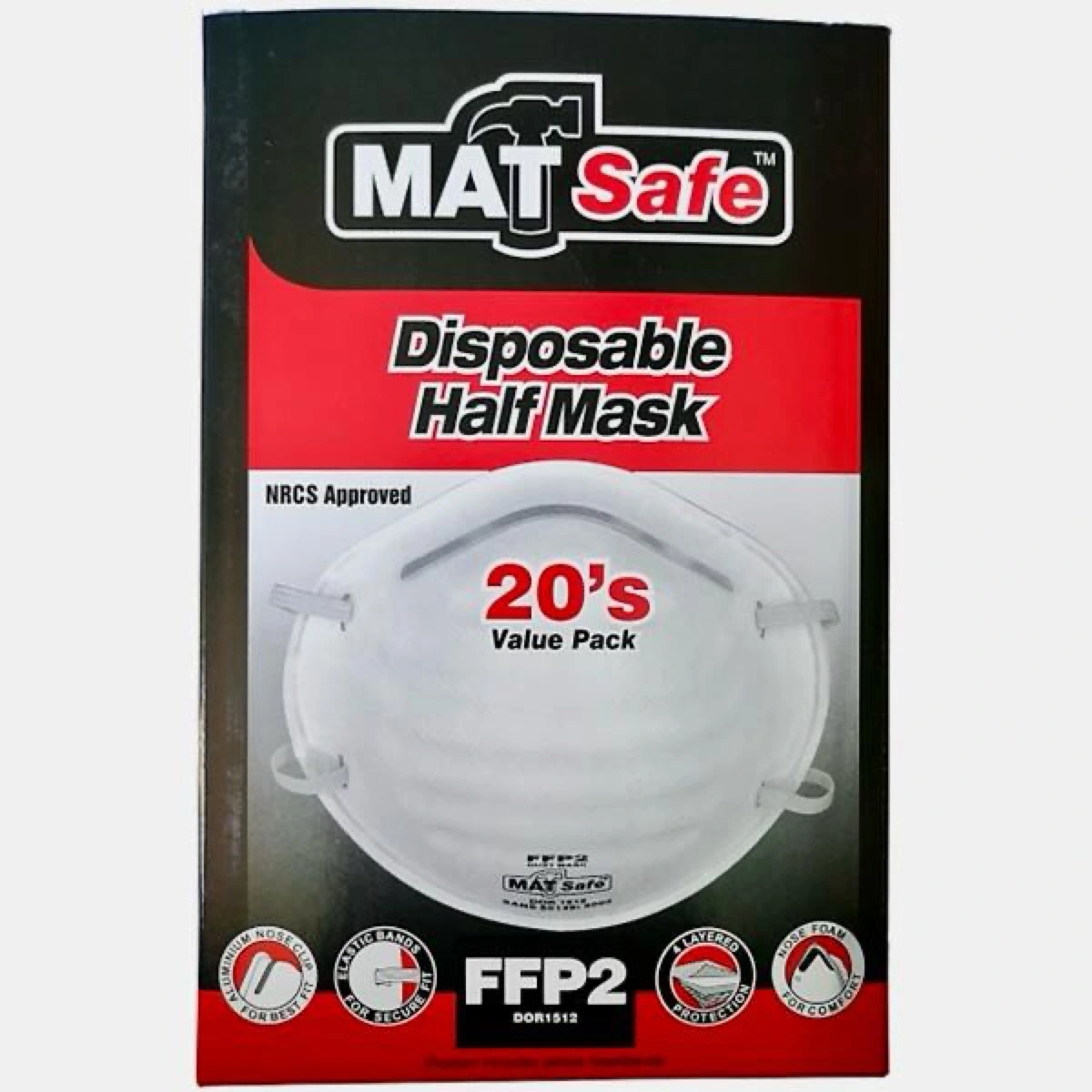 20 Pc Dust Mask Box (FFP2)